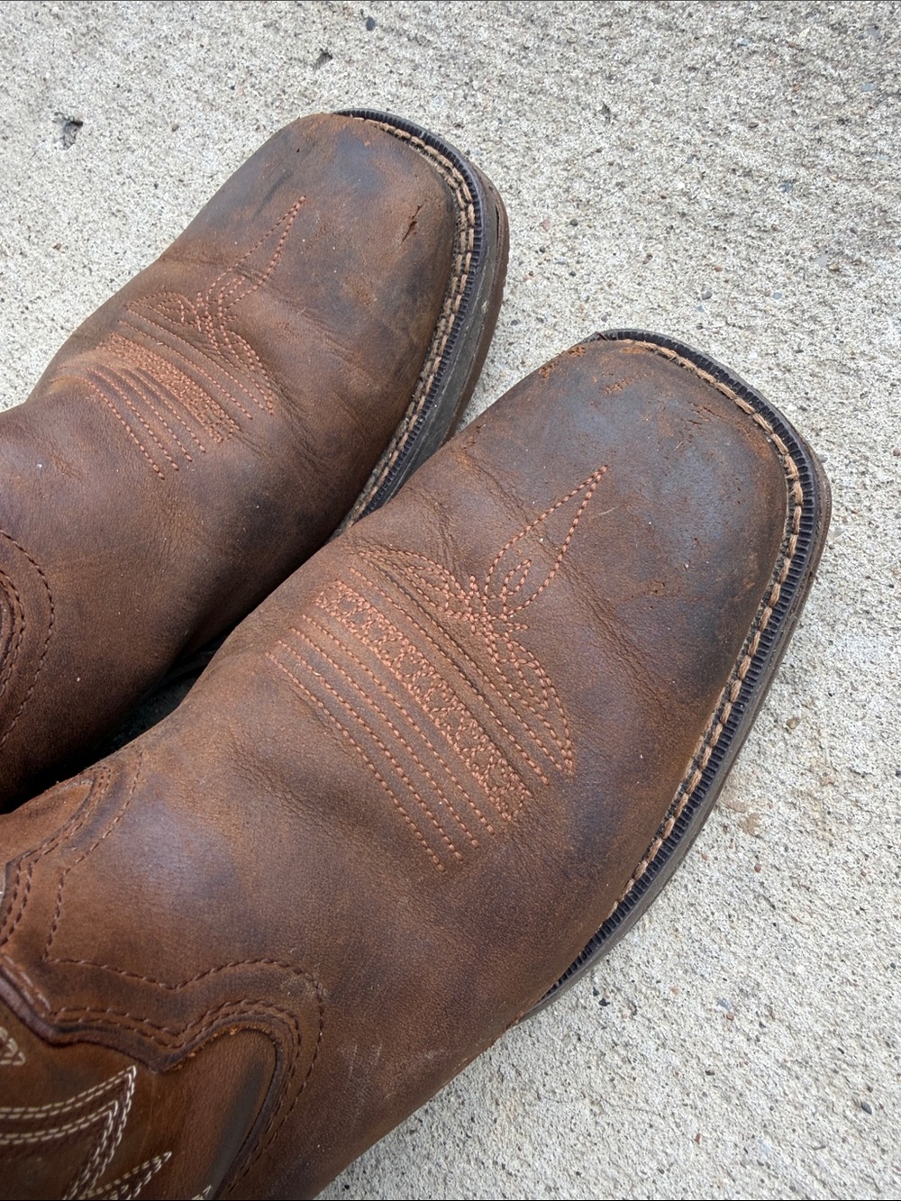 Men's Rebel By Durango Pull-On Western Boots Size 9.5D (Style: DB443) - Picture 6 of 9